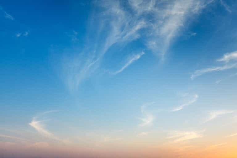 Sunset sky background